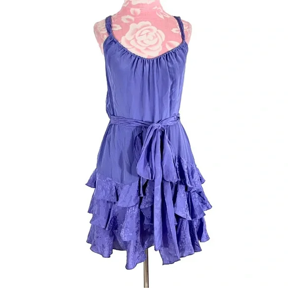 short chiffon junior bridesmaid dresses Halter Floor-Length Chiffon Junior Bridesmaid Dress, Dusty_Blue